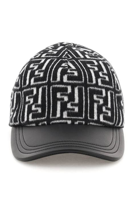 black fendi baseball cap|Fendi Men's Hats for sale .